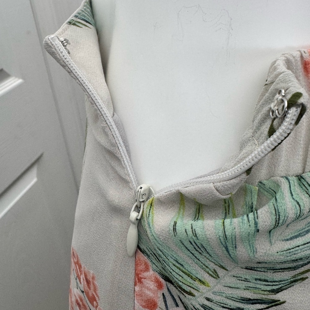 Lost + Wander Tropical Floral Tiered Ruffle Mini Skirt NWT Resort Boho XS, M NWT - Picture 6 of 14